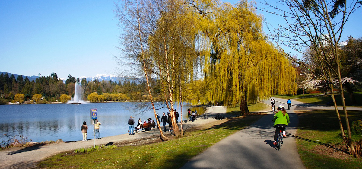 stanley park bike trails