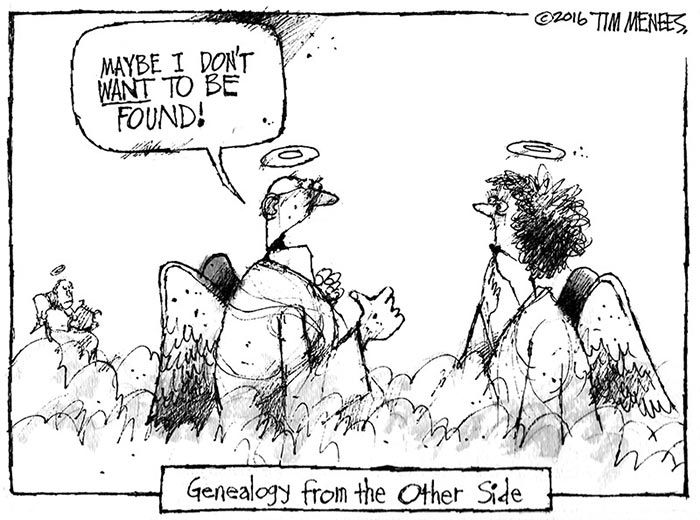 b16 07 08 cartoon geneology - Pittsburgh Quarterly